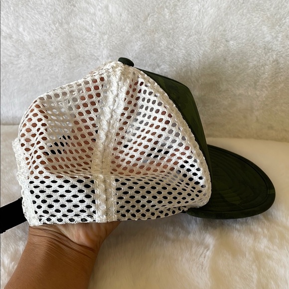 Patagonia Green Camo Trucker Hat - Picture 3 of 8